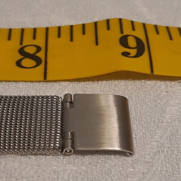 Vintage Message Envelop  Stainless Stee Bracelet 8.75" L, Has Message Inside, - Picture 9 of 15